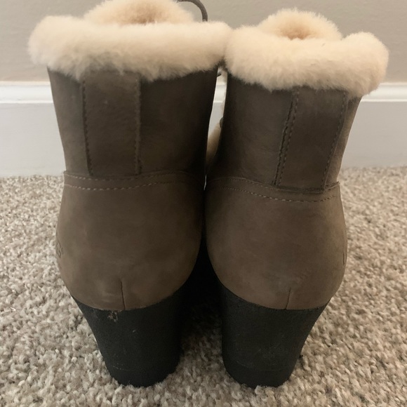 UGG Pure Waterproof Wedge Booties - Picture 6 of 8